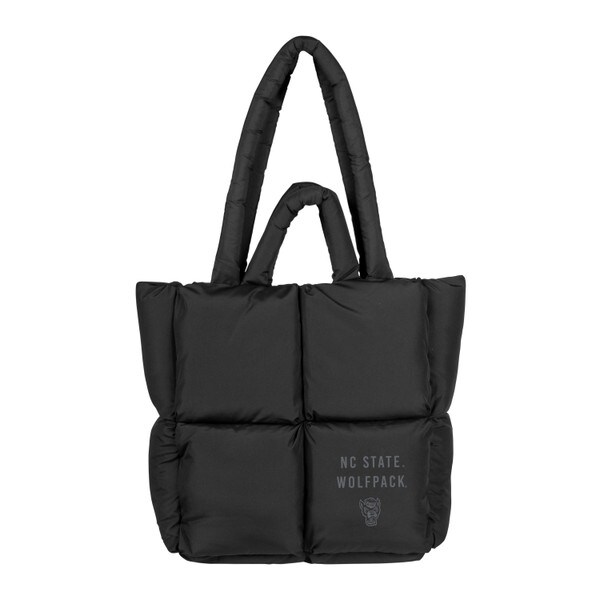 Black Puff Tote
